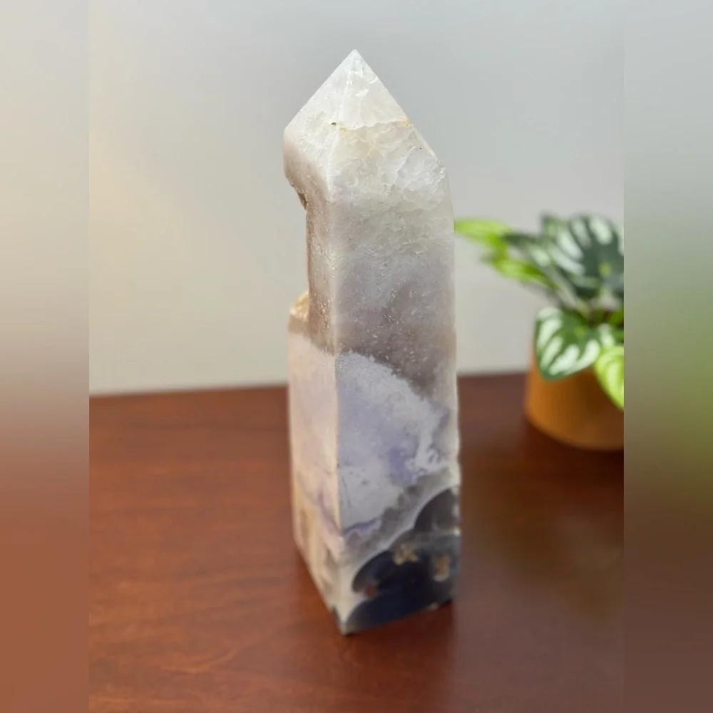 4lb Huge Pink Amethyst Crystal Druzy Tower